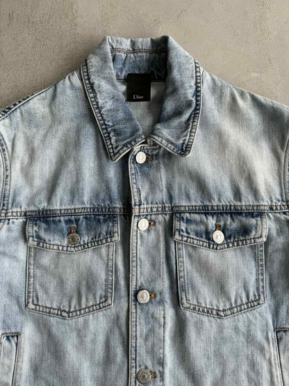 Dior Floral Patch Denim Jacket