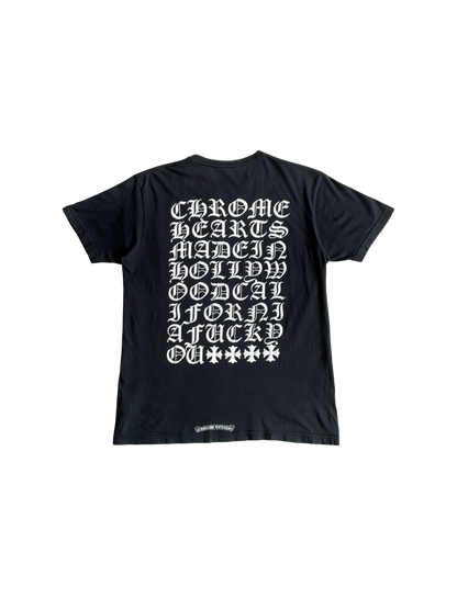 Chrome Hearts Eye Chart Tee