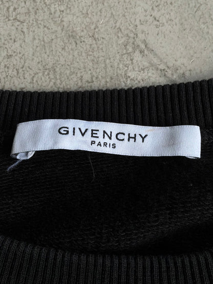 Givenchy Cracked Script Crewneck
