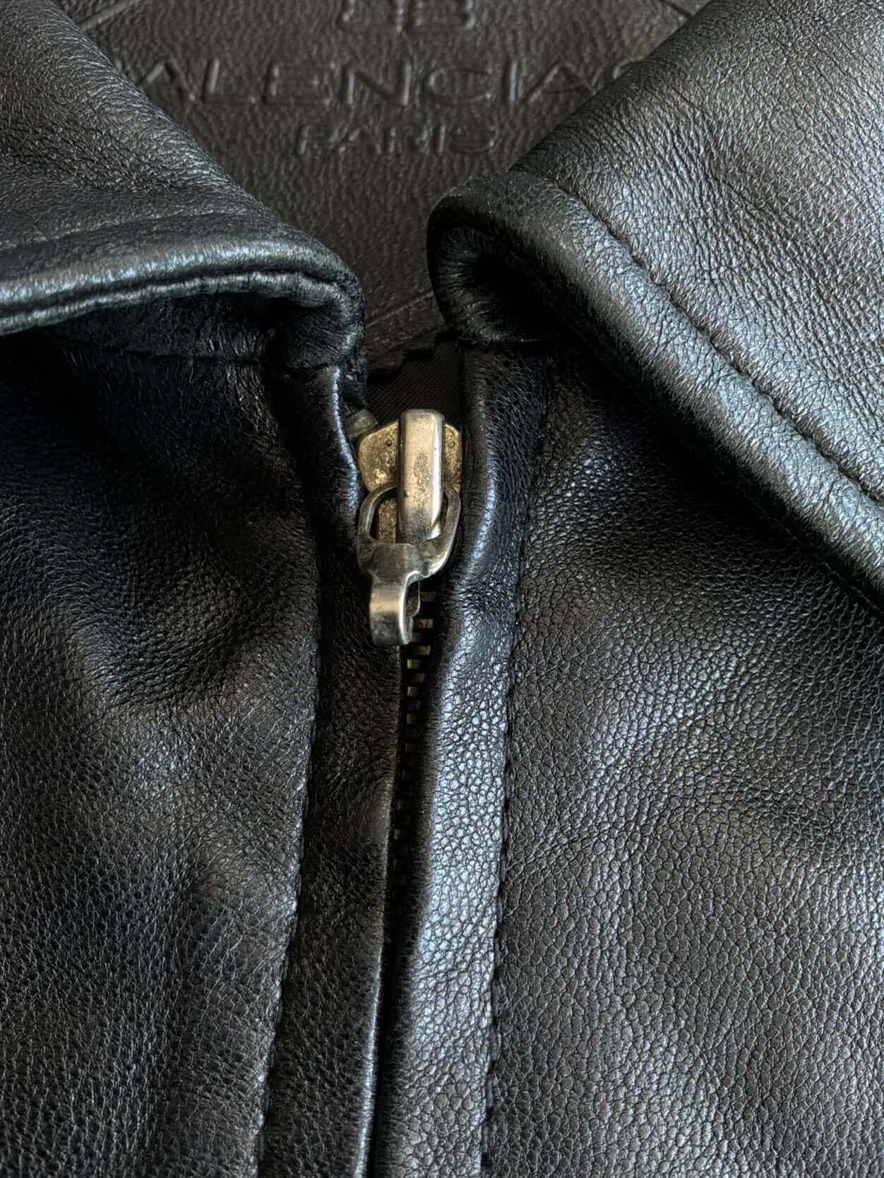 Balenciaga Vintage Harrington Leather Jacket
