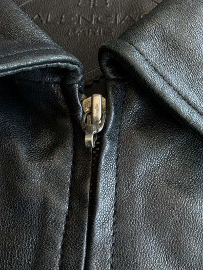 Balenciaga Vintage Harrington Leather Jacket