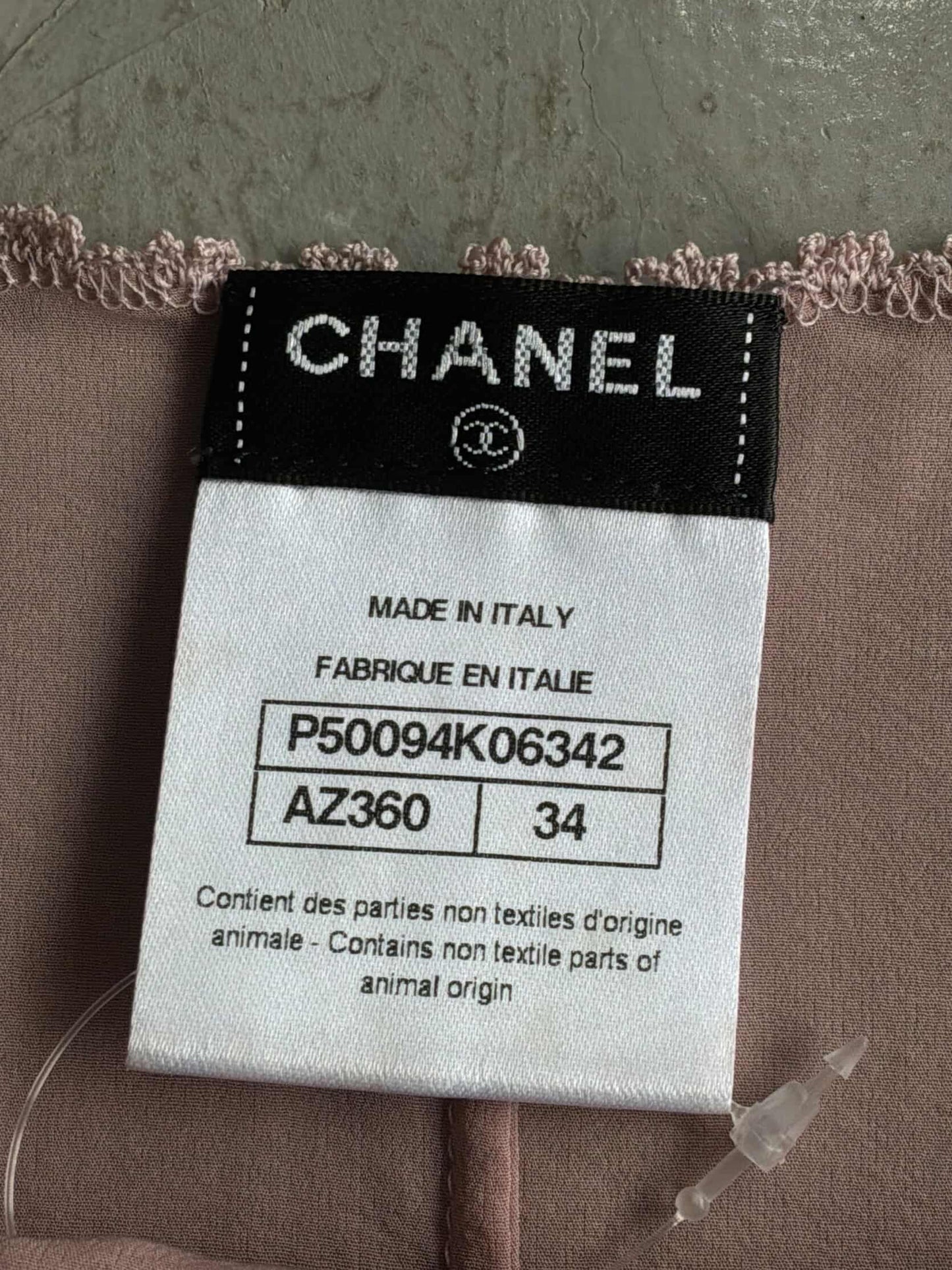 Chanel Silk Lace Night Dress
