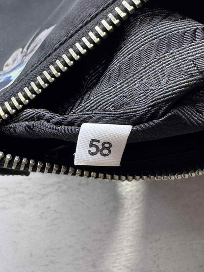 Prada Tessuto Stampata Pochette Bag