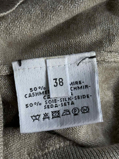 Hermes Cardigan Cashmere Light Beige