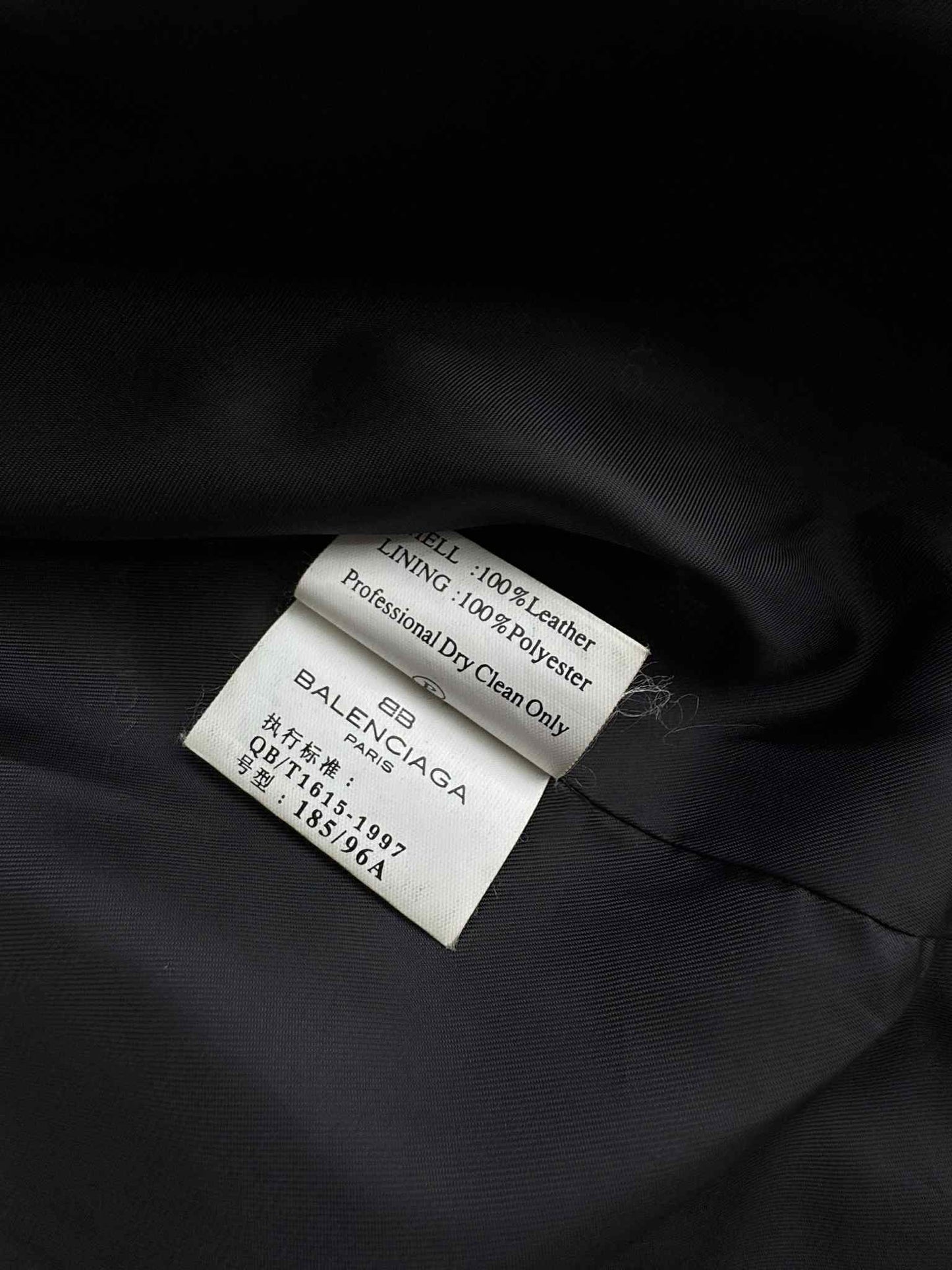 Balenciaga Nicholas Ghesquière Leather Jacket