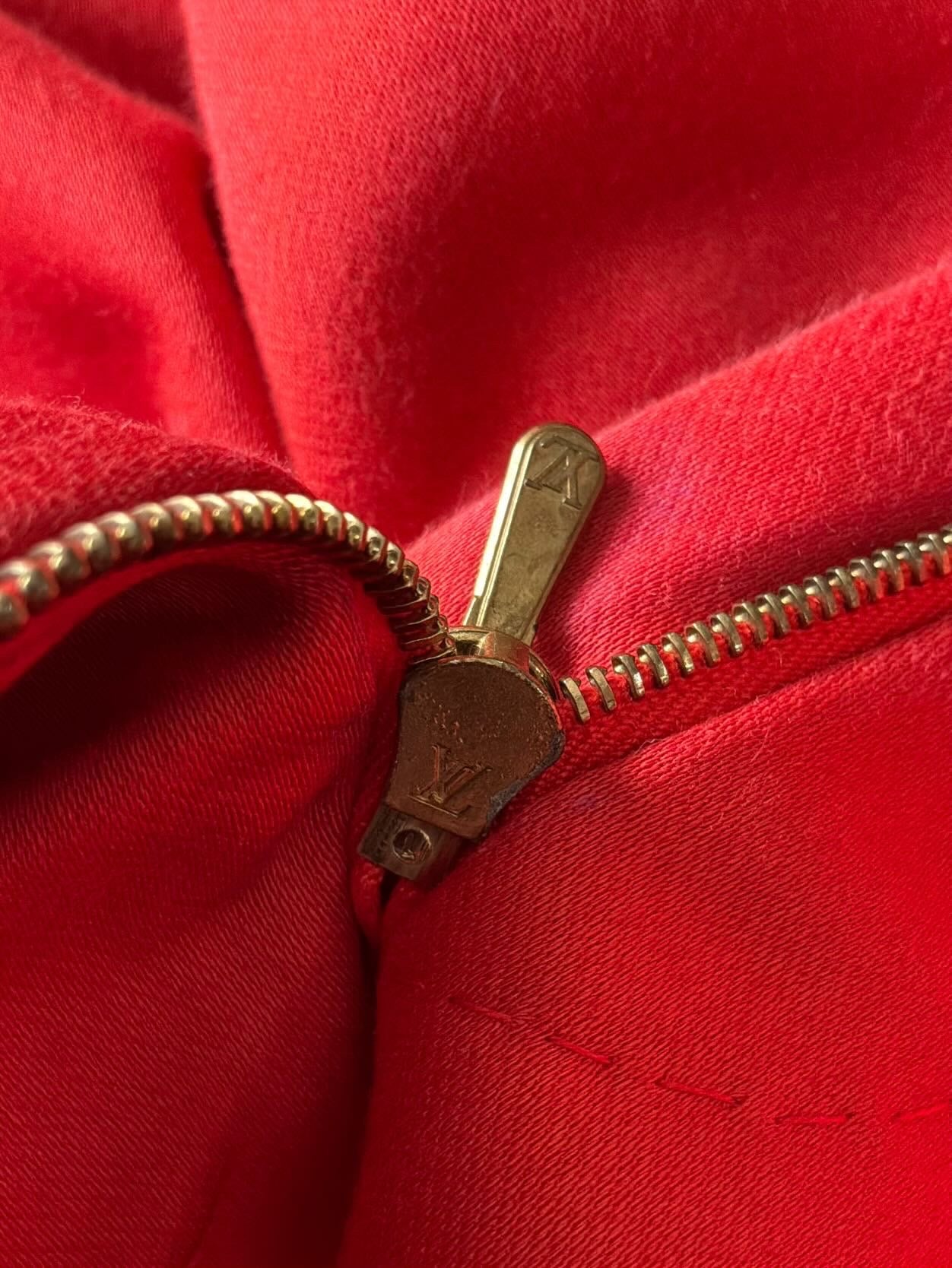 Womens Louis Vuitton Red Pants