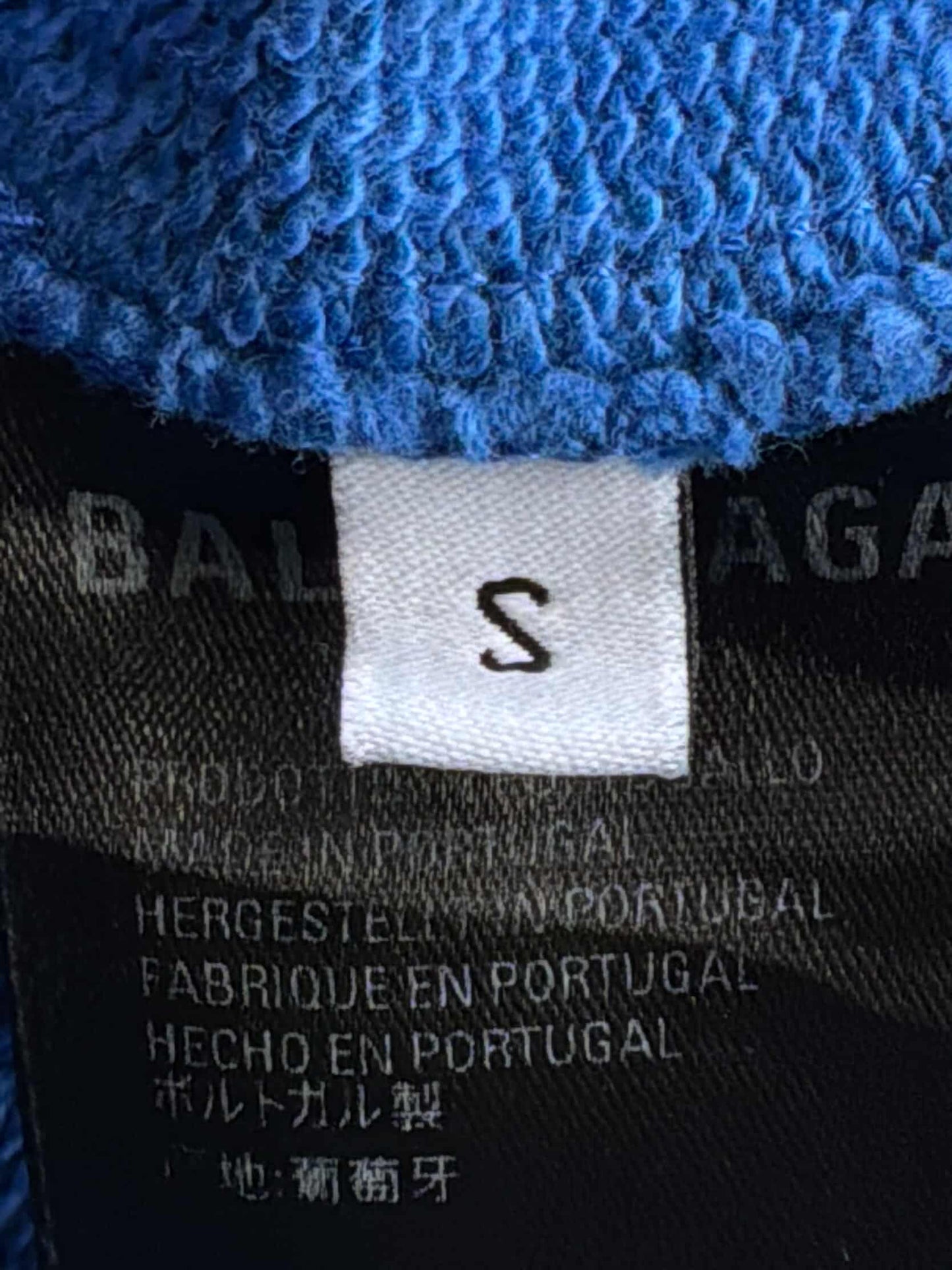 Balenciaga Script Back Logo Hoodie