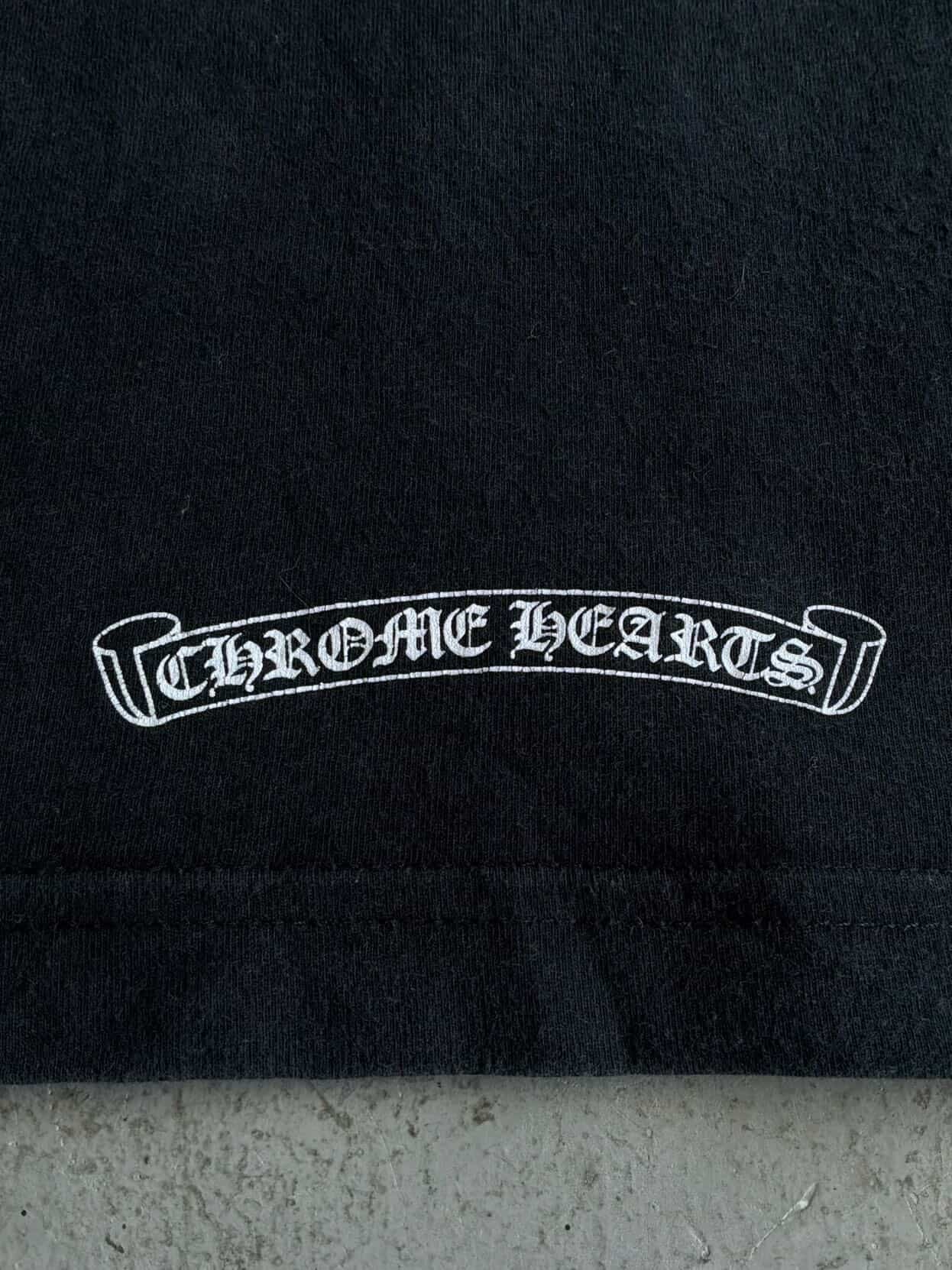 Chrome Hearts Vertical Script Tee