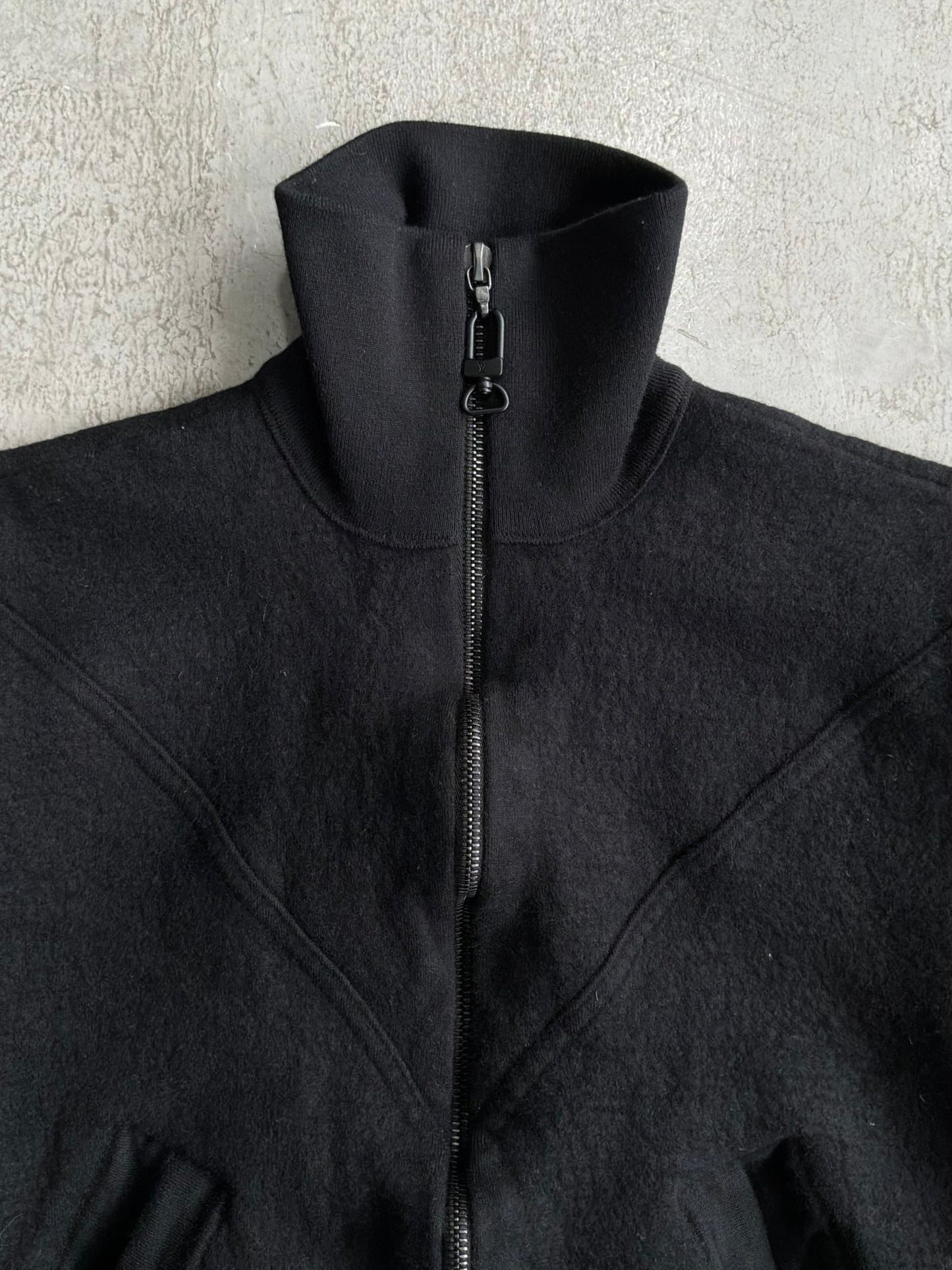 Womens Louis Vuitton Sleeve Monogram Knit Jacket