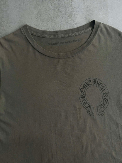 Chrome Hearts Cemetery Army Green Tee