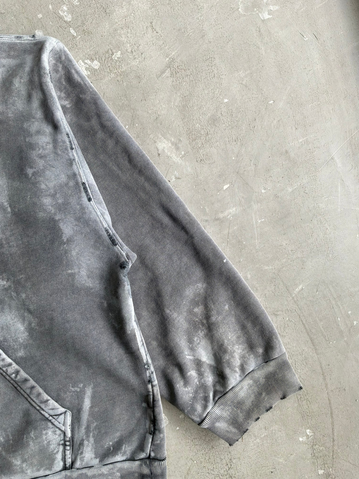 Balenciaga Tie Dye Distressed Hoodie