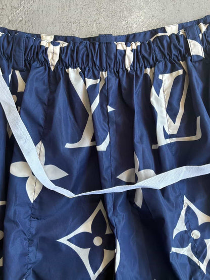 Louis Vuitton Women’s Big Monogram Nylon Shorts