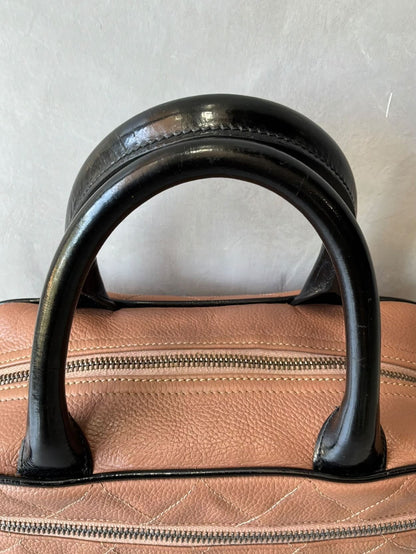 Chanel Quilted Mini Bowler Bag