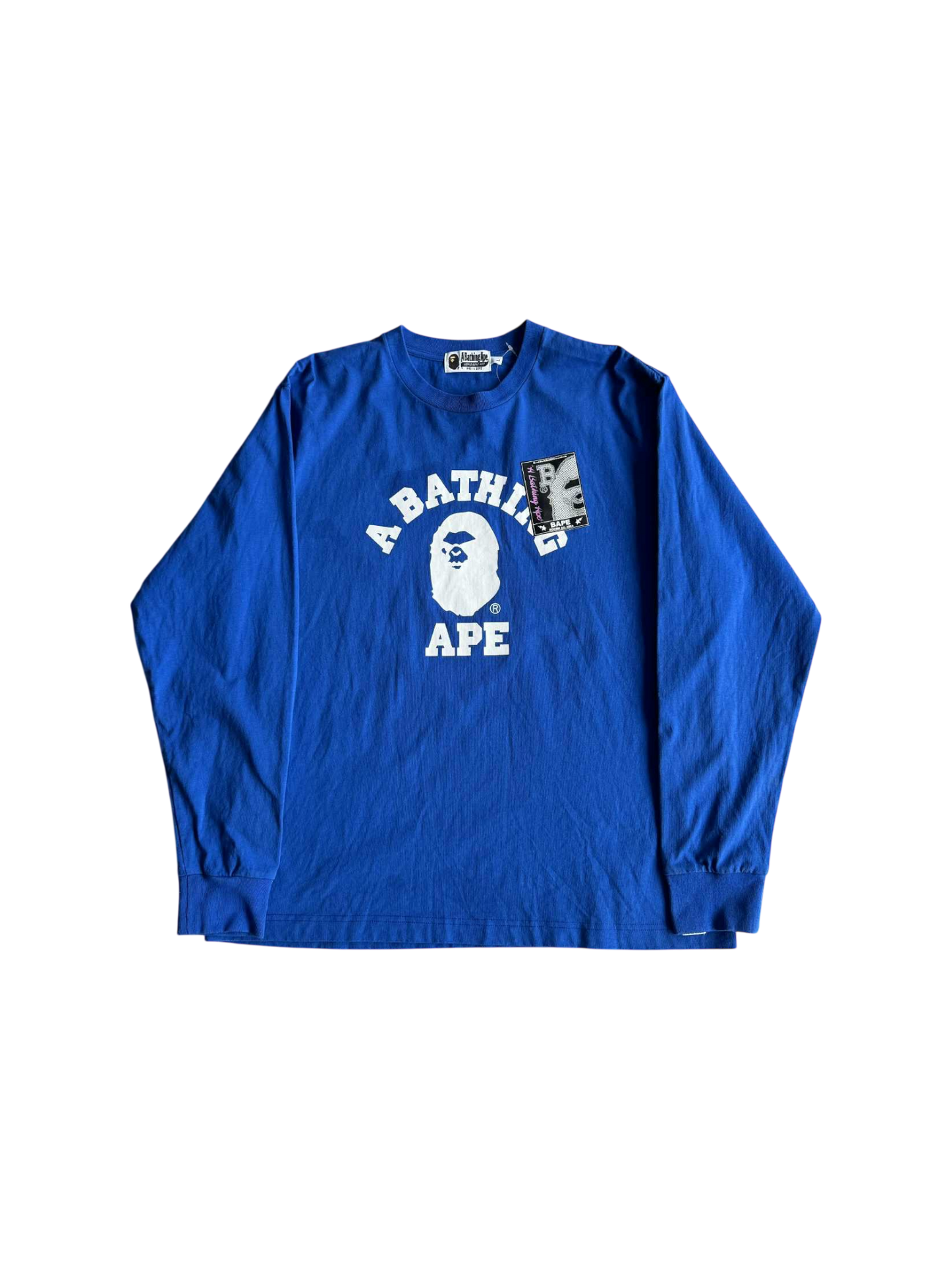 Bape Mad Face College Longsleeve