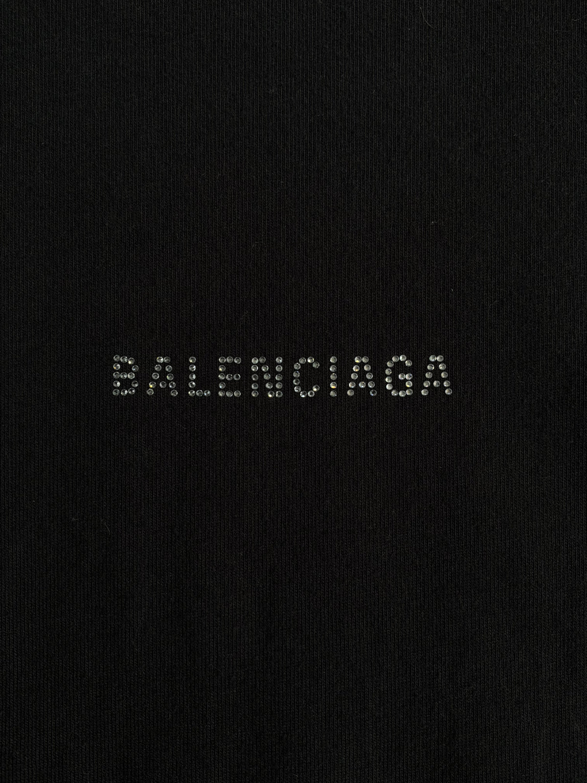 Balenciaga Swarovski Spellout Tee
