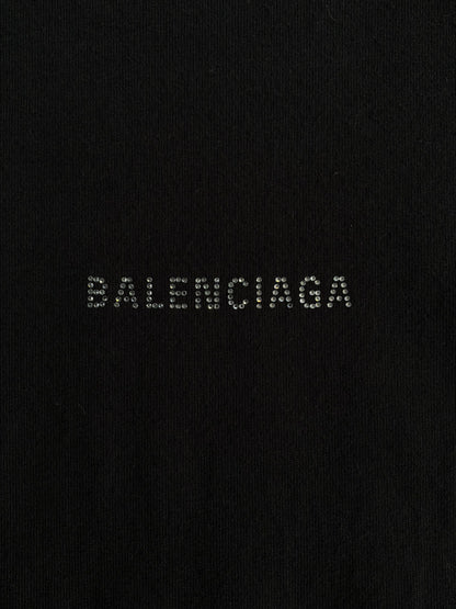 Balenciaga Swarovski Spellout Tee