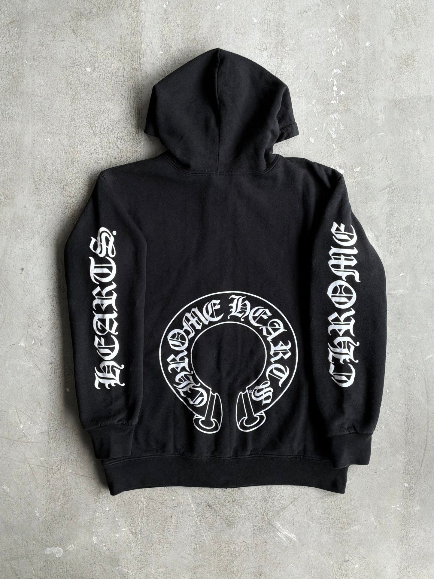Chrome Hearts FUCK YOU Horseshoe Thermal Zip Hoodie