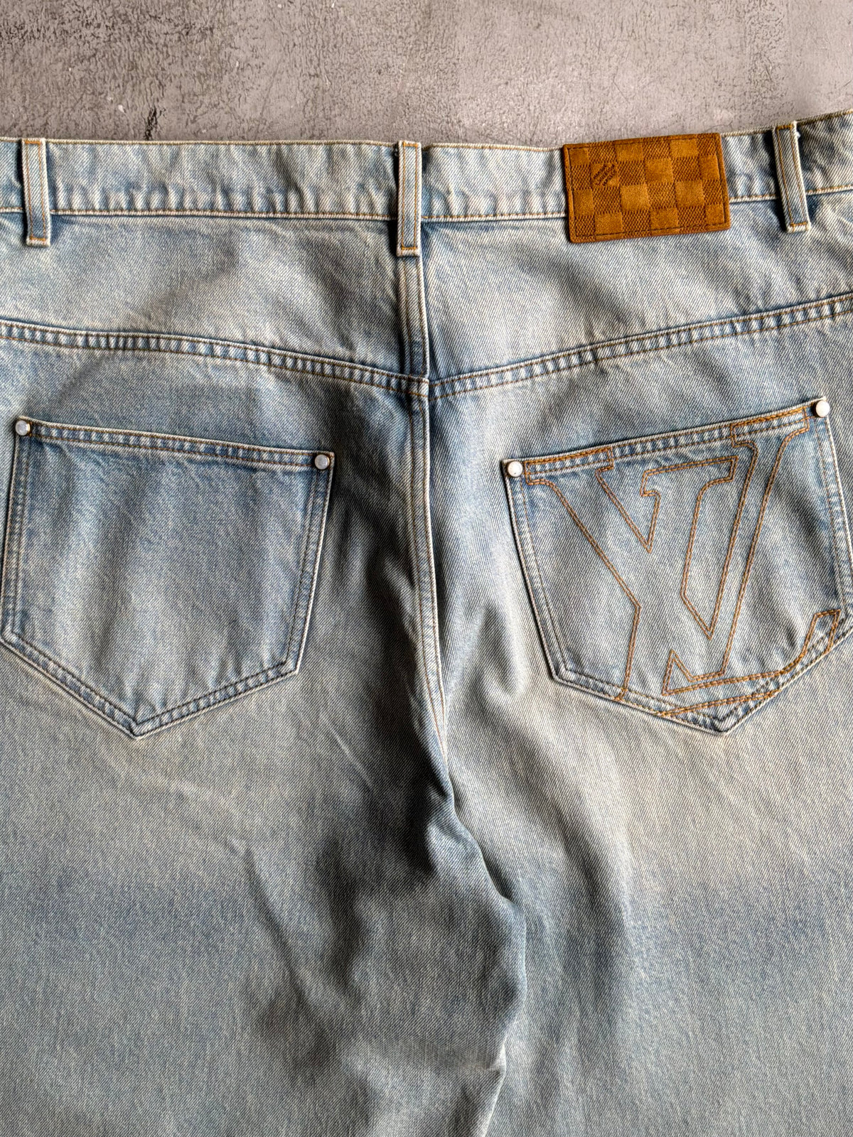 Louis Vuitton Staple Edition Denim Pants