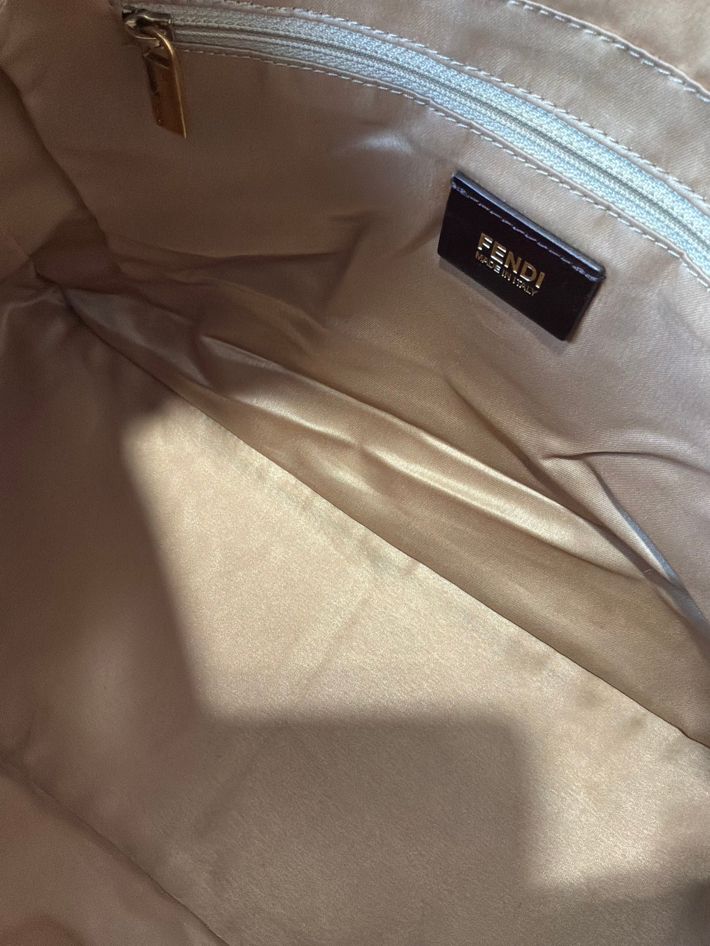 Fendi Mamma Baguette Brown Bag