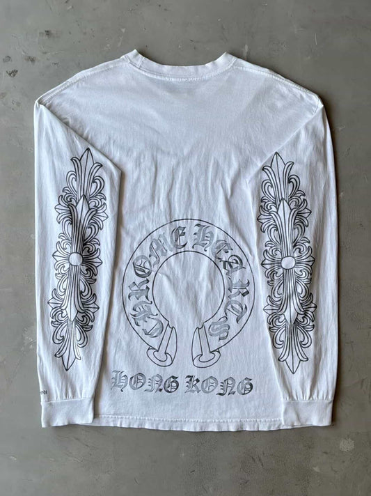 90s Chrome Hearts Hongkong Exclusive Floral Longsleeves