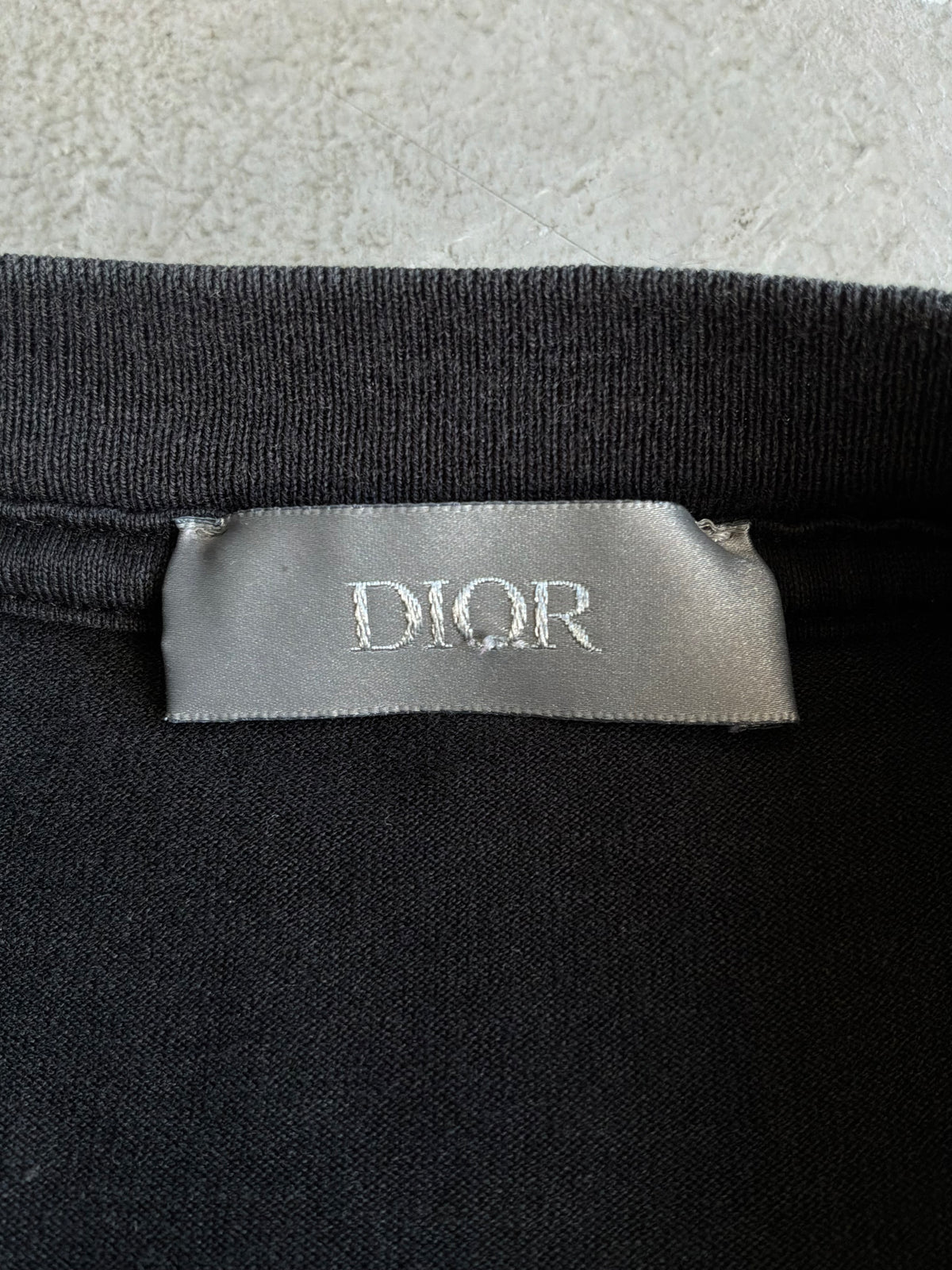 Dior X Peter Doig Spellout Script Tee