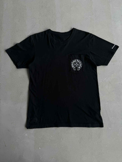 Chrome Hearts Black Horseshoe Design Shirt