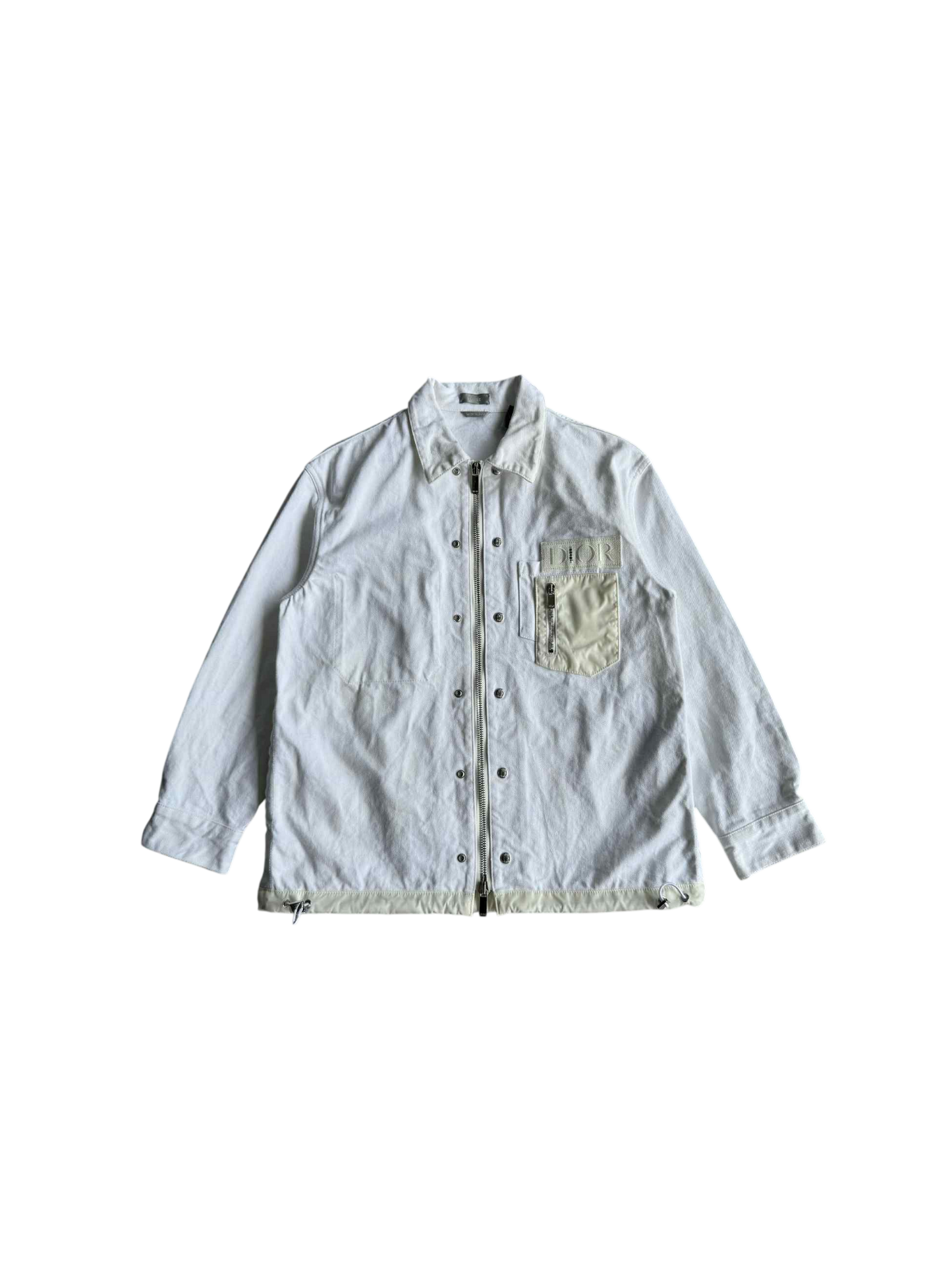 Dior X Sacai Zippered Longsleeve Casual Jacket