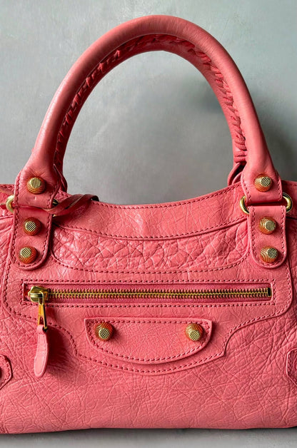 Balenciaga Le First Candy Pink Lambskin Bag