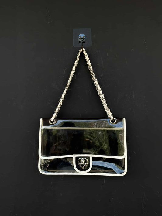 Chanel Heart CC PVC Flap Bag