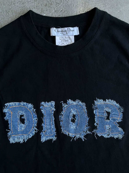 Dior Galliano Era Denim Script Tanktop