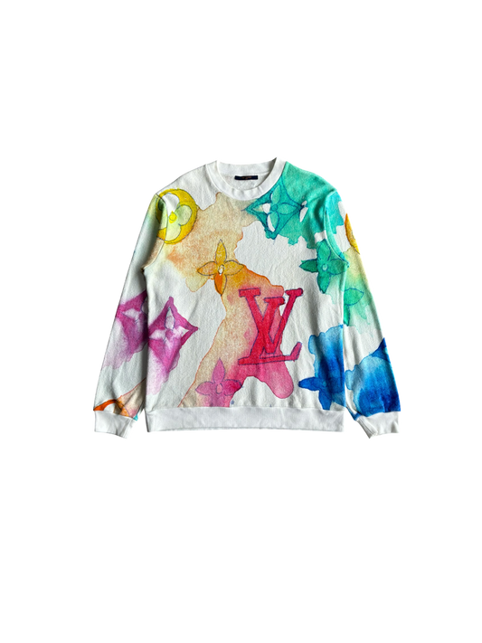 Louis Vuitton Ink Monogram Crewneck