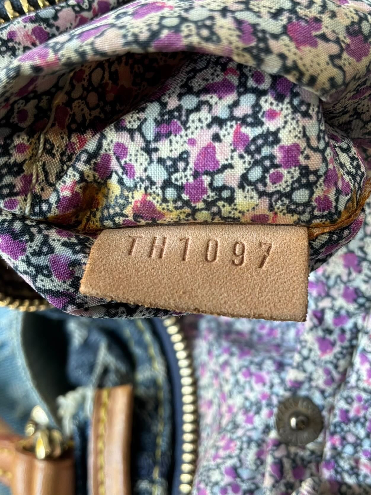 Louis Vuitton Denim Patchwork Speedy 30