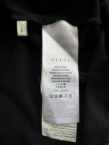 Gucci Bee Logo Black Polo Shirt