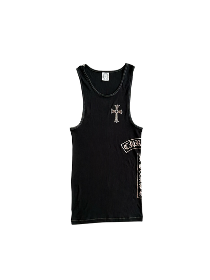 Chrome Hearts X Swarovski Tanktop