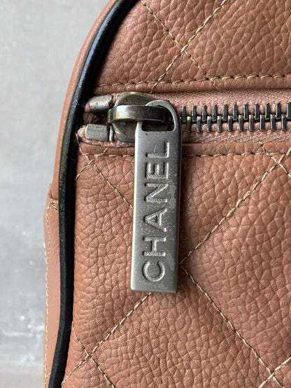 Chanel Quilted Mini Bowler Bag