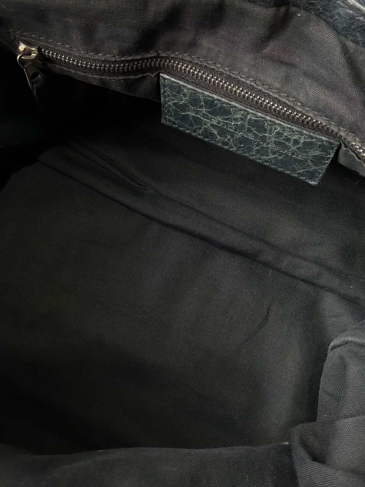 Balenciaga Classic City Giant 12 Navy Lambskin Bag