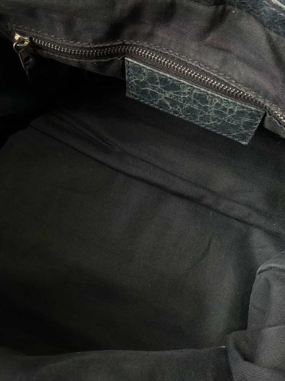 Balenciaga Classic City Giant 12 Navy Lambskin Bag