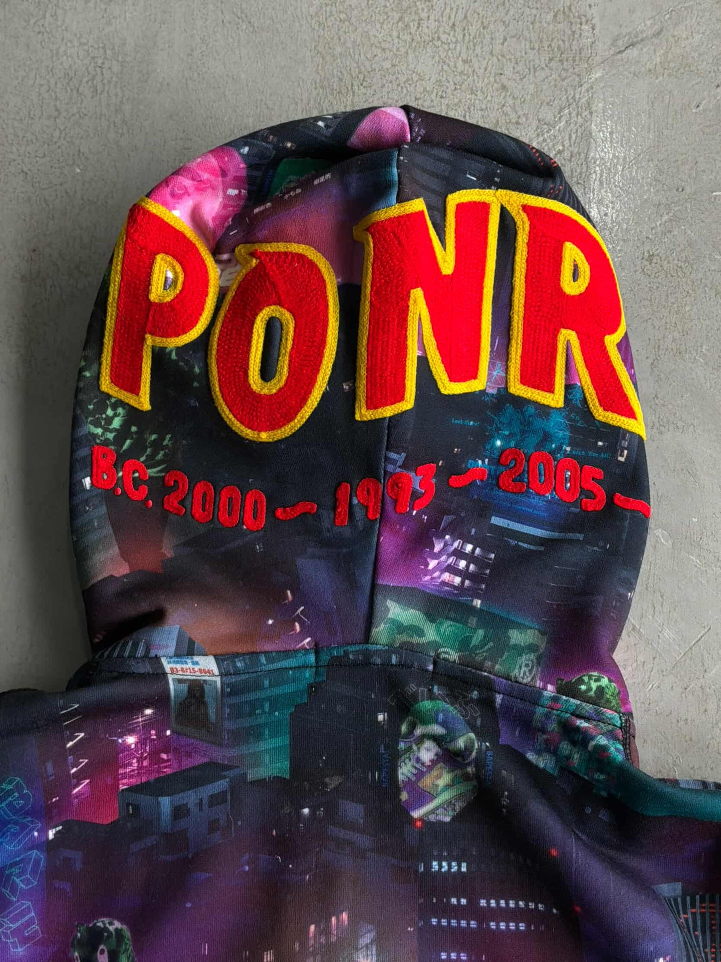 Bape Neon Tokyo Shark Full Zip Hoodie