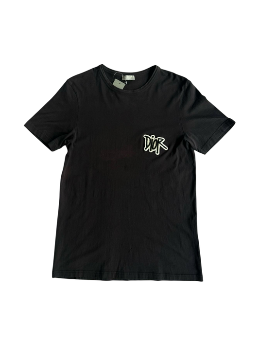 Dior x Stussy Chest Logo Tee
