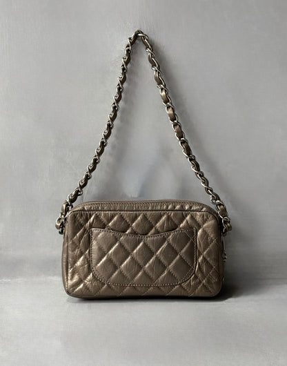 Chanel Cambon Ligne Pochette Chain Strap Bag