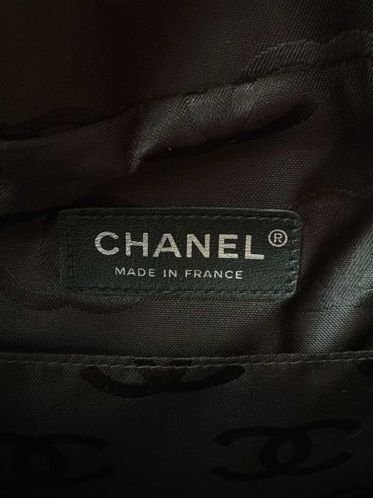 Chanel Cambon Ligne Beige Reporter Bag