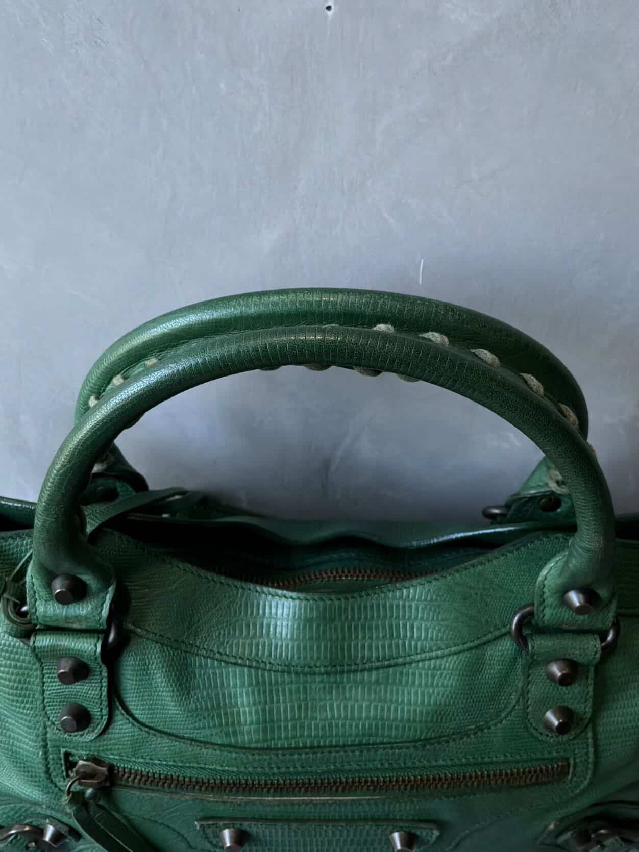 Balenciaga Le First 10th Anniversary Lizard Skin Bag