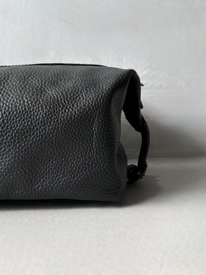 Chrome Hearts Grained Leather Clutch Bag
