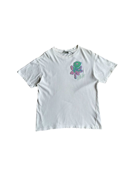Dior Flower Chest Logo Tee