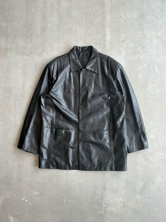 Balenciaga Vintage Leather Coat