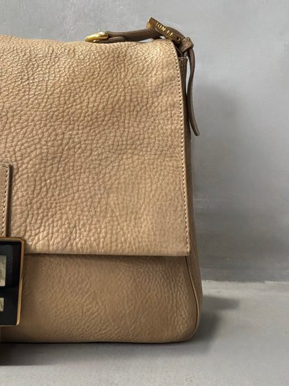 Fendi Mamma Baguette Brown Bag