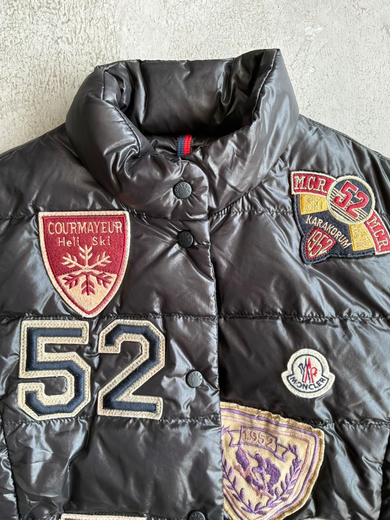 Moncler Multipatch Puffer Vest