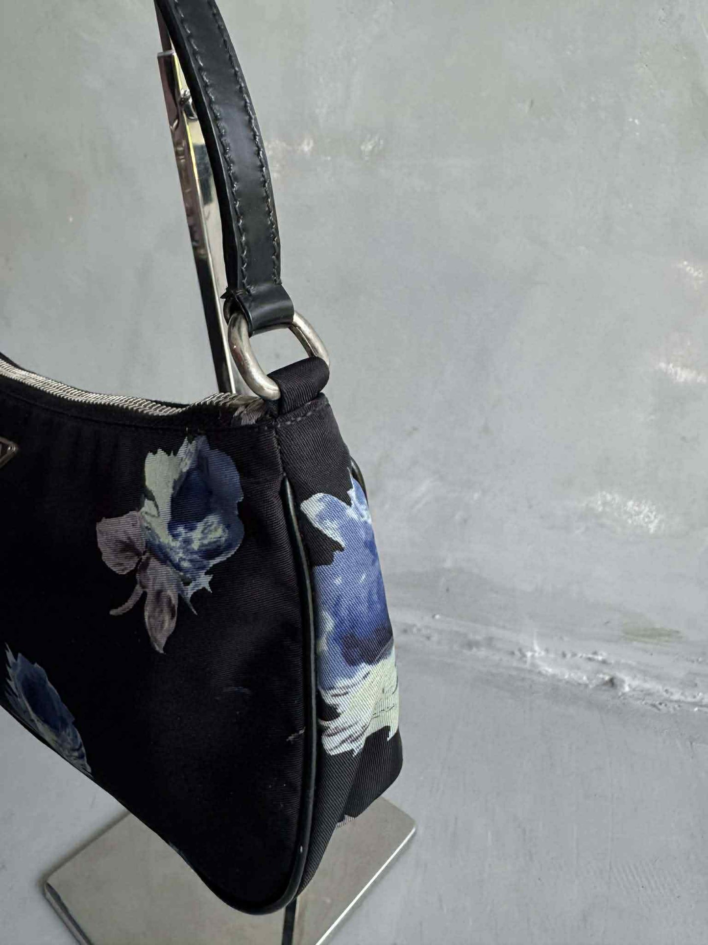 Prada Tessuto Stampata Pochette Bag