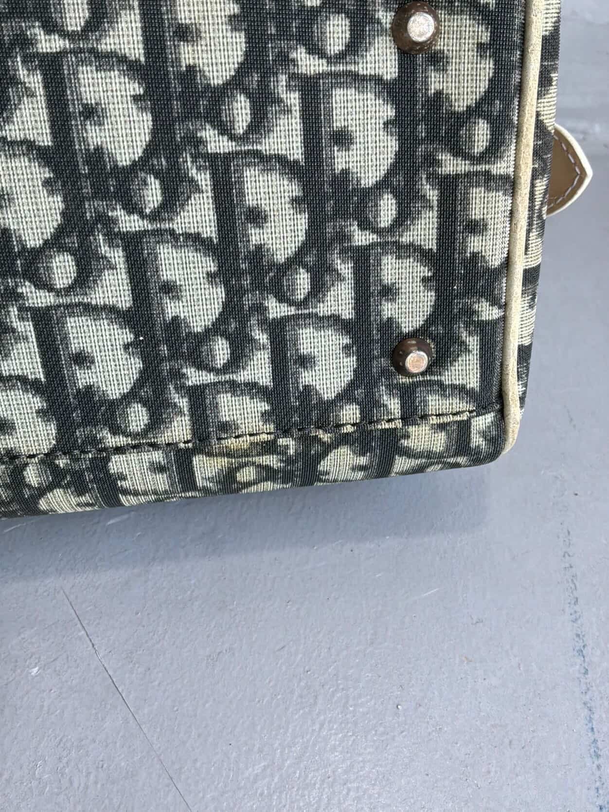 Dior Vintage Trotter Boston Bag