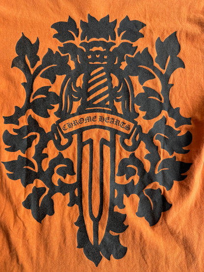 Chrome Hearts Vine Dagger Orange Tee